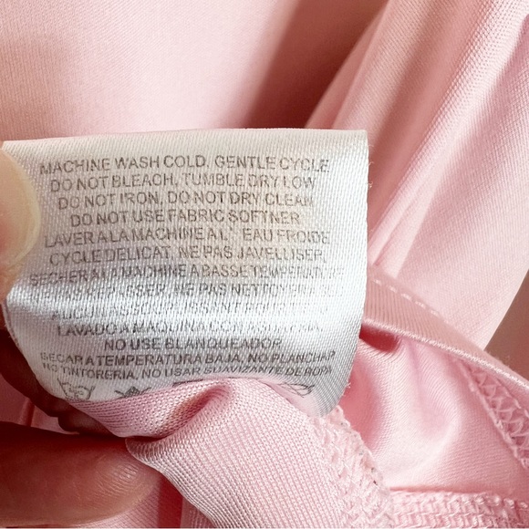 Pearl Izumi 1/4 Zip Long Sleeve Top Pink & Tan Size Small - Picture 10 of 10